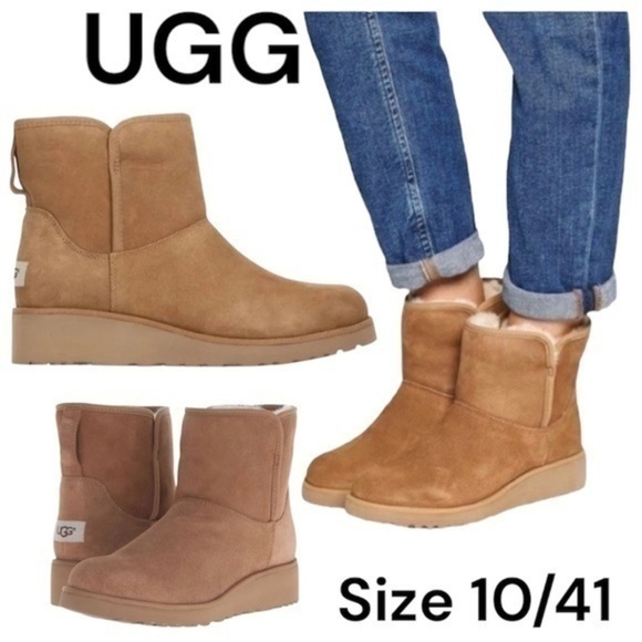 UGG Wedge Platform Boot S 10 - Picture 1 of 7
